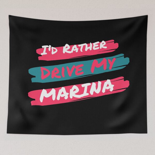Item preview, I'd Rather... Drive My Marina designed and sold by Cars with Character.