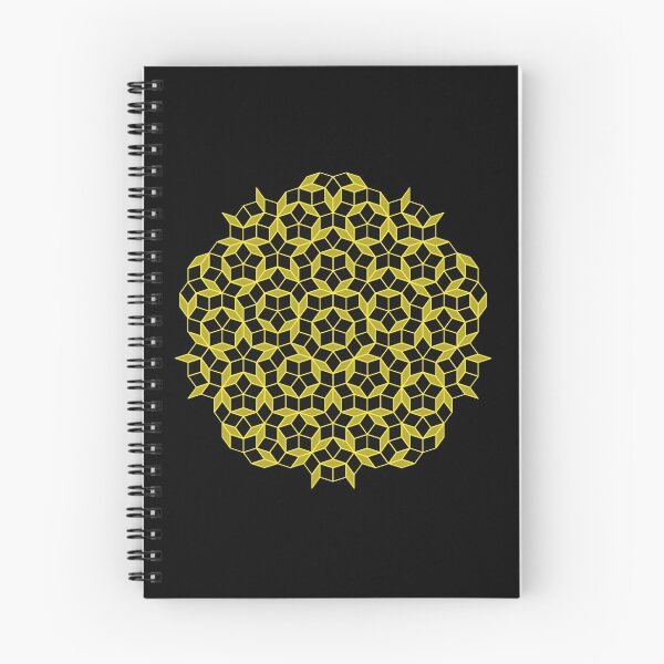 Item preview, Aperiodic tiling - Black and Yellow designed and sold by rahilvalani.