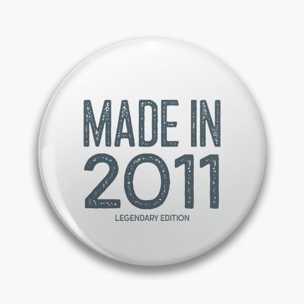 Item preview, Made in 2011 Happy Birthday Funny Gift Idea  designed and sold by Christof  Hall.
