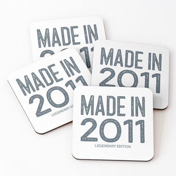 Item preview, Made in 2011 Happy Birthday Funny Gift Idea  designed and sold by Christof  Hall.