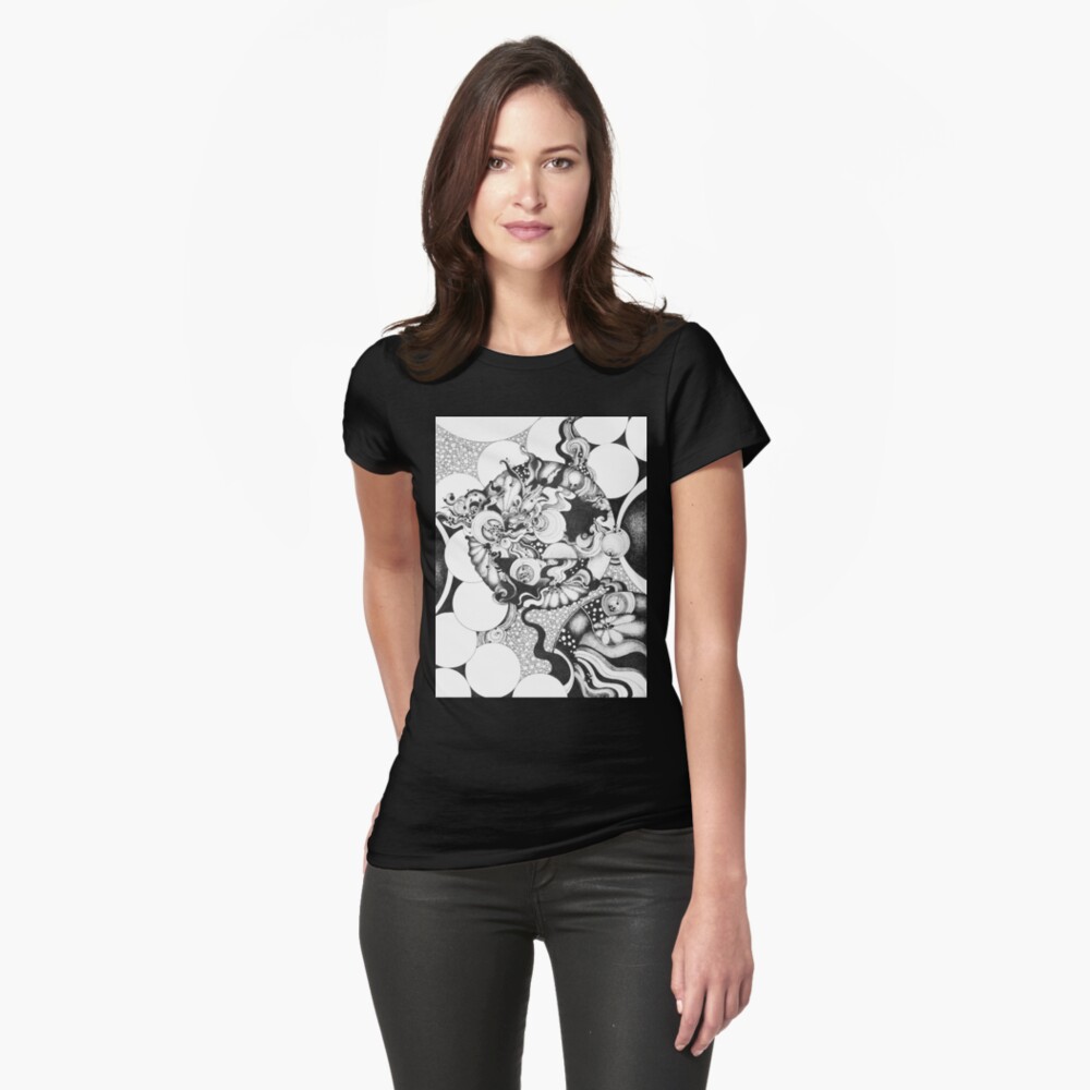 Item preview, Fitted T-Shirt designed and sold by djsmith70.