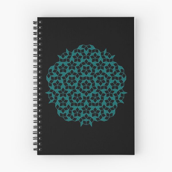 Item preview, Aperiodic tiling - Black and Teal designed and sold by rahilvalani.