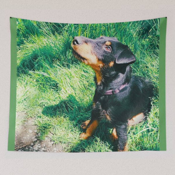 Item preview, Hunt terrier looking thoughtfully somewhere designed and sold by helenkaiy.