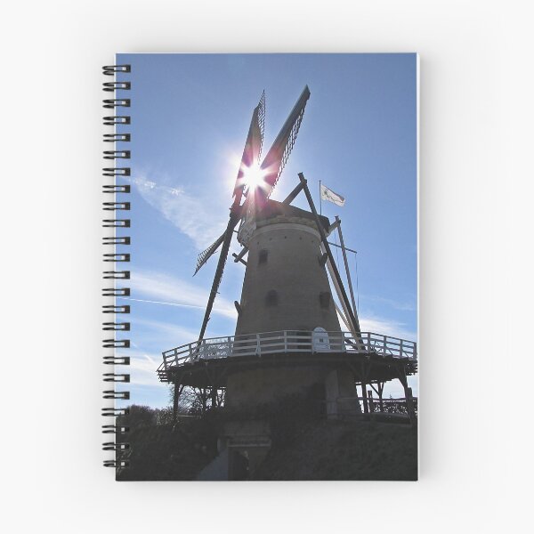 Item preview, Traditional Dutch windmill, "De Windhond" in the city of Soest, The Netherlands designed and sold by Anita van Gendt.