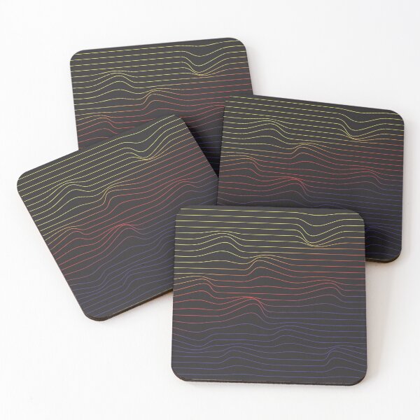 Item preview, colorfull illusionic distorted lines designed and sold by venus-ian.