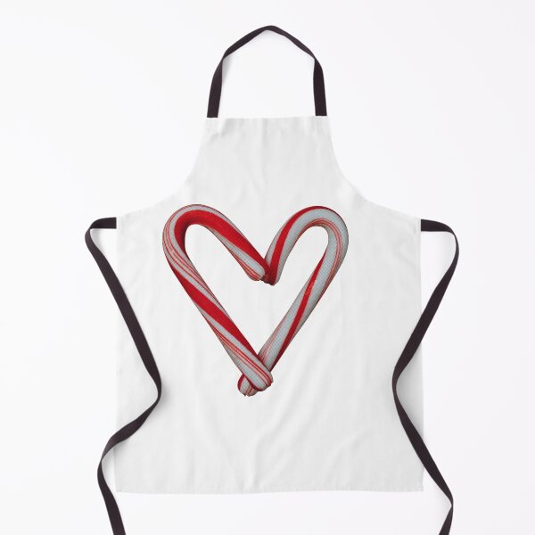 Item preview, Candy Cane Heart Shape designed and sold by CoffeeandHope.