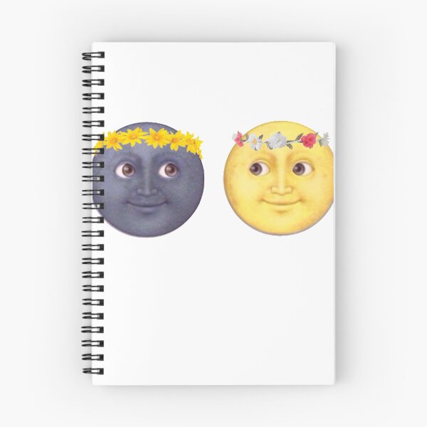 Item preview, Moon and Sun Emoji Flower crown. designed and sold by MythsInc.
