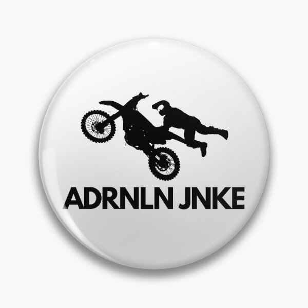 Artikelvorschau, ADRNLN JNKE (Adrenalin Junkie) - Motocross Design entworfen und verkauft von rgraphix.