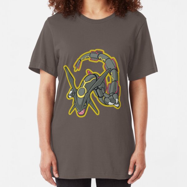 Shiny Rayquaza Slim Fit T-Shirt