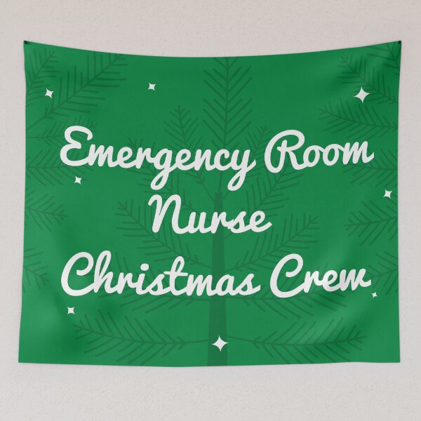Item preview, The Emergency Room Nurse Christmas Crew designed and sold by Gmaish.