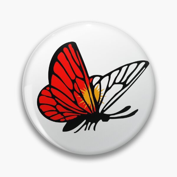 Item preview, Ezidxan butterfly with the flag of Yezidi flag t-shirt designed and sold by AdelloDeAmo.