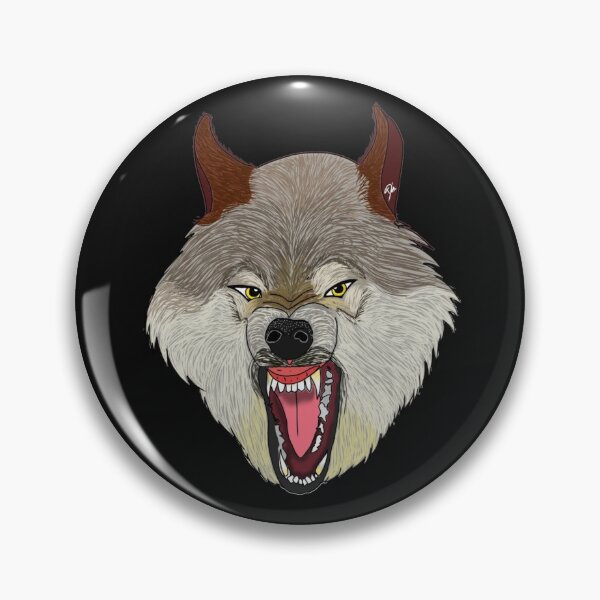 Artikelvorschau, Wolfsgesicht entworfen und verkauft von raddict.