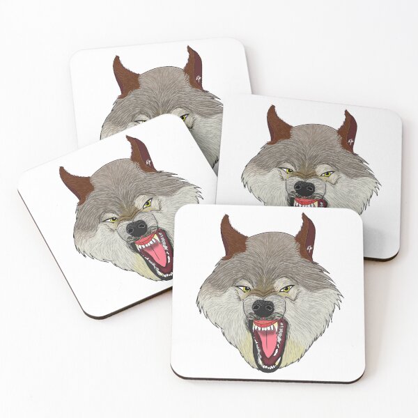 Artikelvorschau, Wolfsgesicht entworfen und verkauft von raddict.