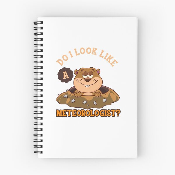 Item preview, A Meteorologist Groundhog! designed and sold by omgsavariya.