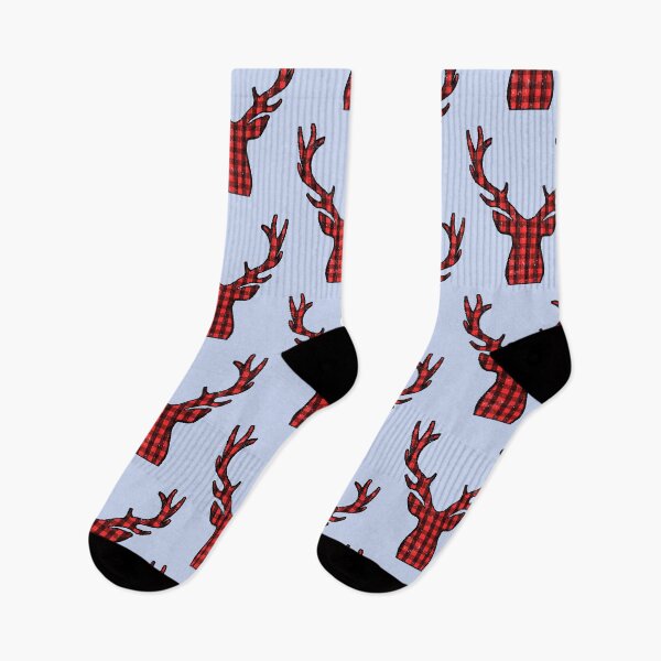 Item preview, Buffalo Plaid Reindeer designed and sold by Holiday-Art.