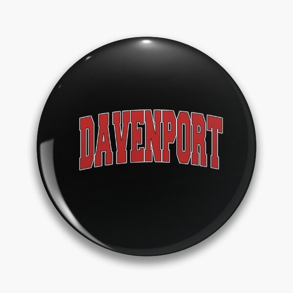 Item preview, Davenport Ia Iowa Varsity Style Usa Vintage Sports Pullover Hoodie designed and sold by messus.