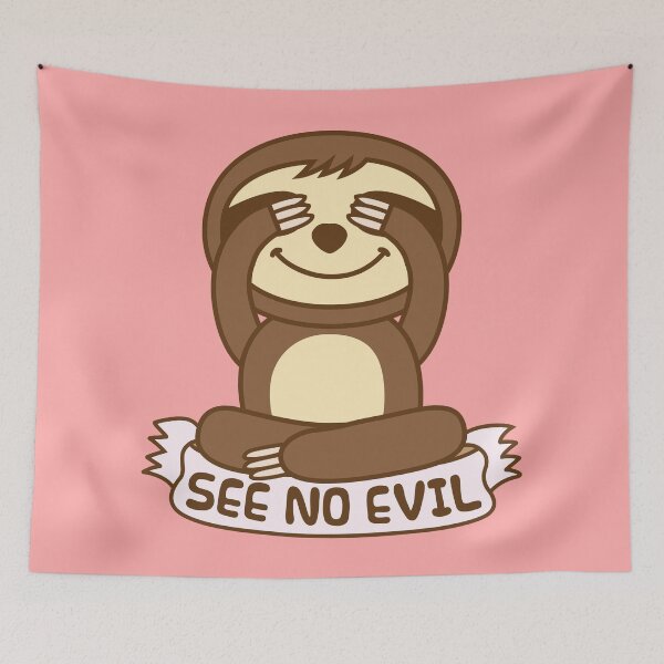 Item preview, Sloth See No Evil designed and sold by plushism.