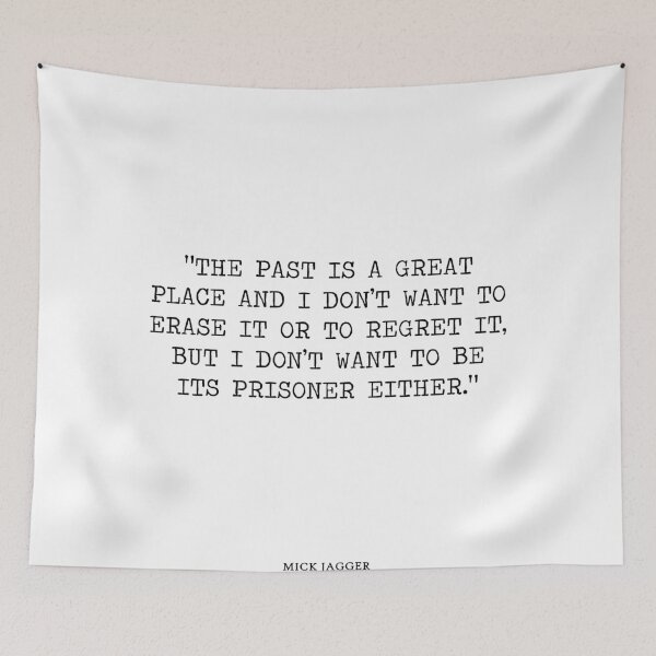 Item preview, The Past Is A Great Place Quote Art Design Inspir designed and sold by vividpixelusa.
