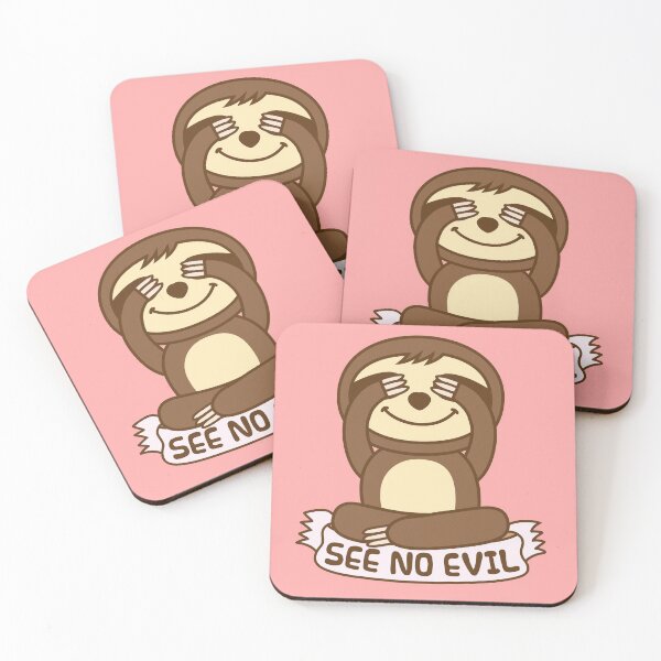 Item preview, Sloth See No Evil designed and sold by plushism.