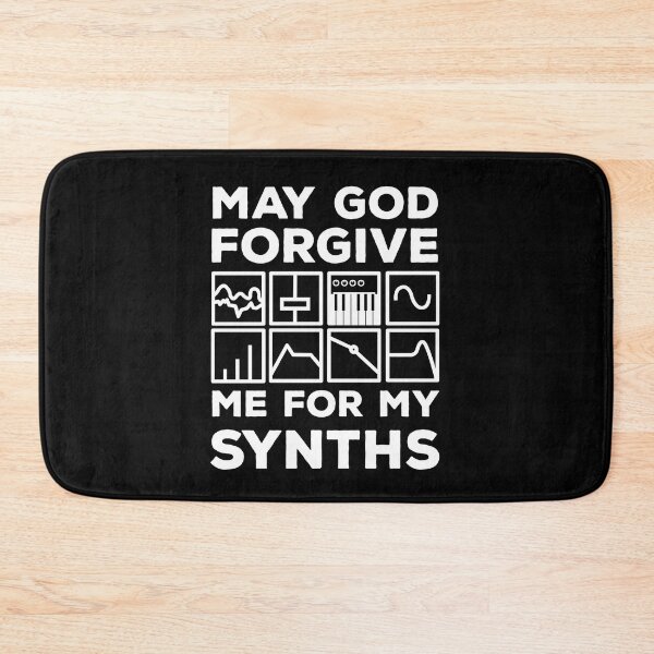Item preview, MAY GOD FORGIVE ME MY SYNTHS designed and sold by noahs-shop.