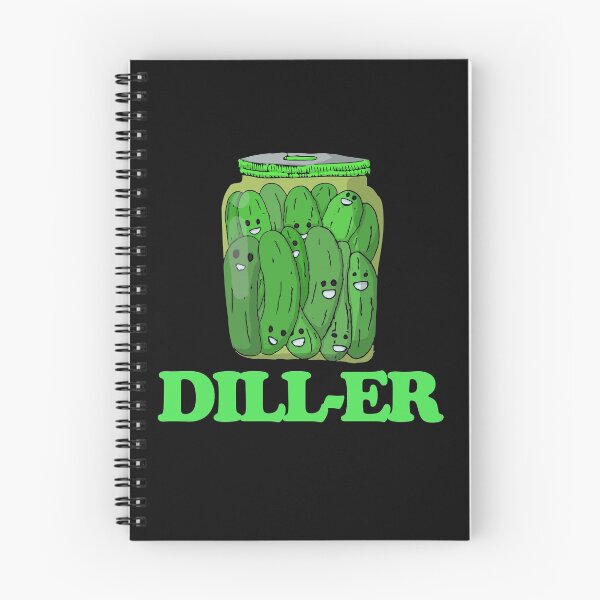 Item preview, Dill-er Pickle Jar Dealer Pun designed and sold by Chubuter.