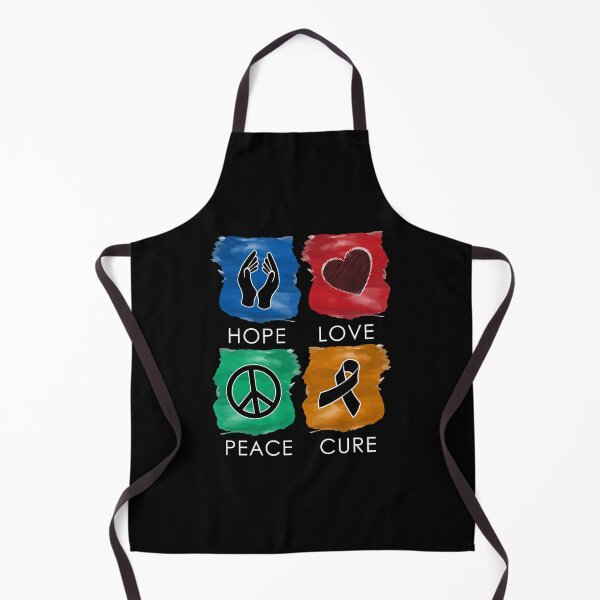 Item preview, Hope Love Peace Cure Leukemia designed and sold by mederDESIGNS.