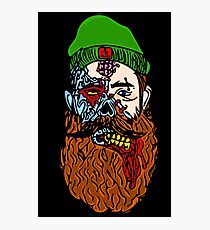 HipsterZombieBeardguy Photographic Print