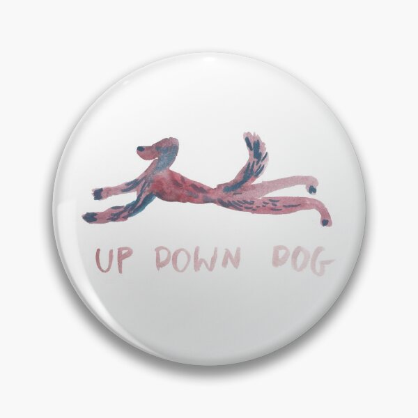 Item preview, Down the dog. Cute illustration for yogi for gift.  designed and sold by AniaPatterns.