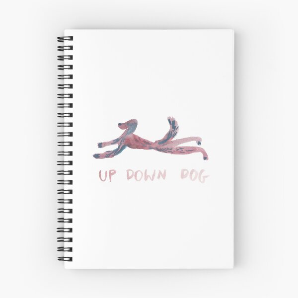 Item preview, Down the dog. Cute illustration for yogi for gift.  designed and sold by AniaPatterns.