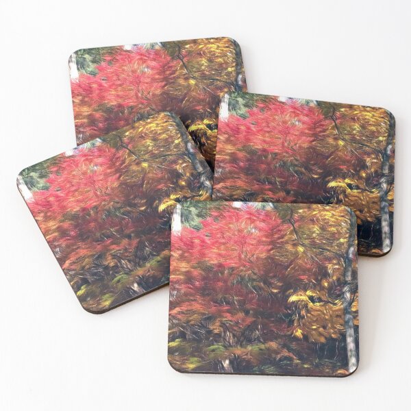 Item preview, Flaming Trees designed and sold by Josette Halls.