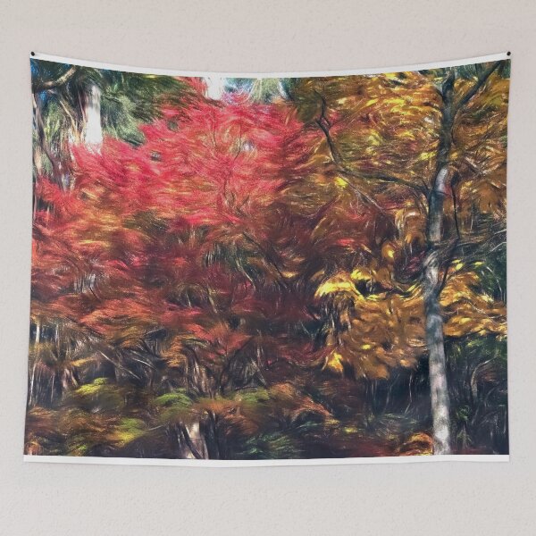 Item preview, Flaming Trees designed and sold by Josette Halls.