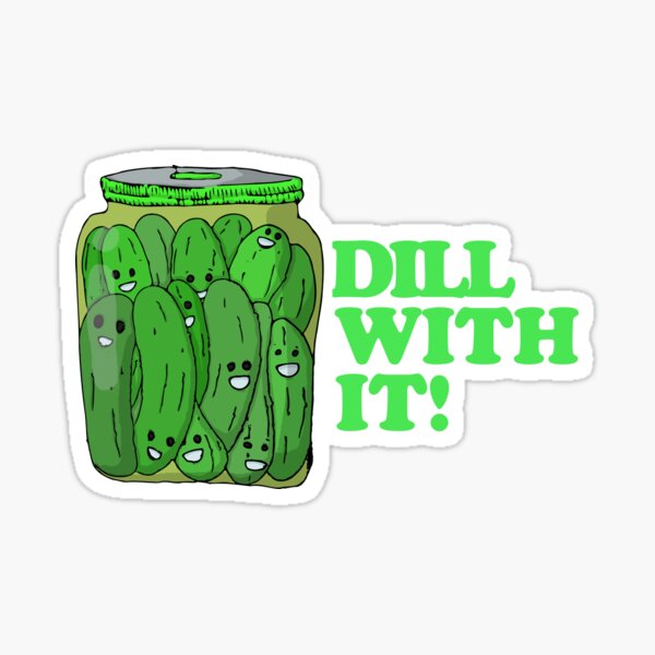 Pickle Sticker Pack Pickle Vinyl Stickers Funny Pickle Quote Decals Pickle  Gifts Waterproof Food Laptop Stickers Cute Pickle Puns 