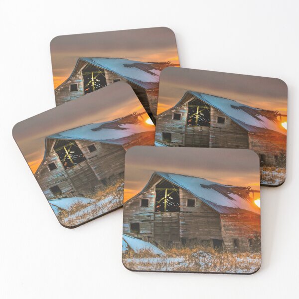 Item preview, Barn at Sunset designed and sold by Amy Louhela.