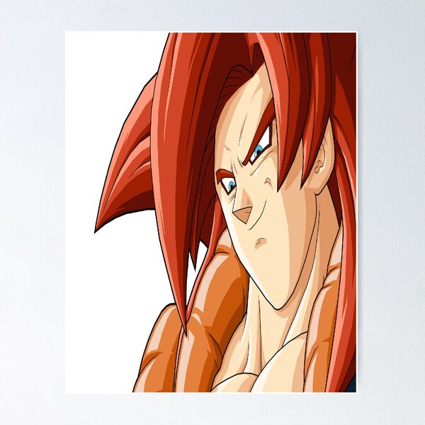 Gogeta SSJ5 (Tricking) Poster by matthieu jouannet