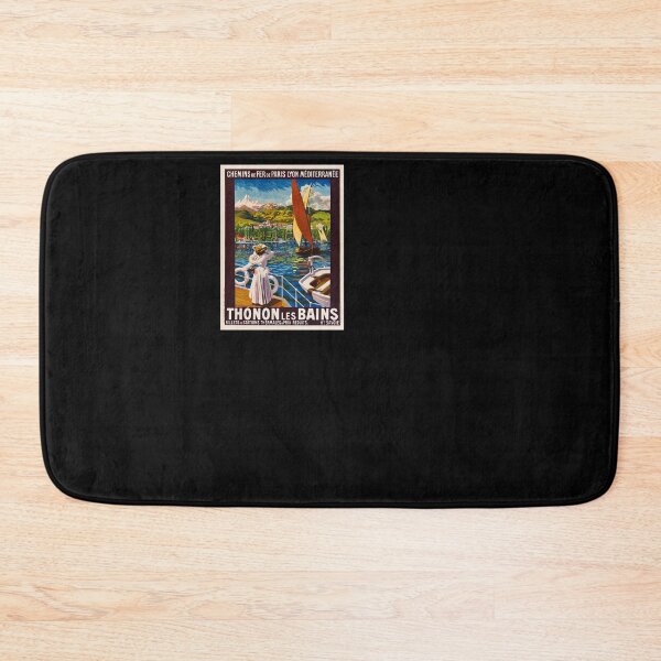 Item preview, retro iconic Thonton les Bains designed and sold by CorasPosters.