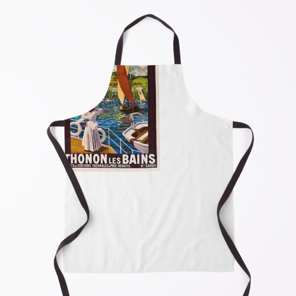 Item preview, retro iconic Thonton les Bains designed and sold by CorasPosters.