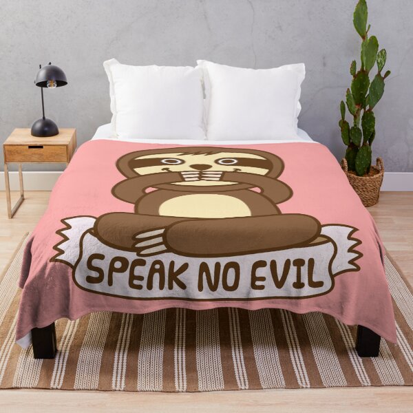 Item preview, Sloth Speak No Evil designed and sold by plushism.