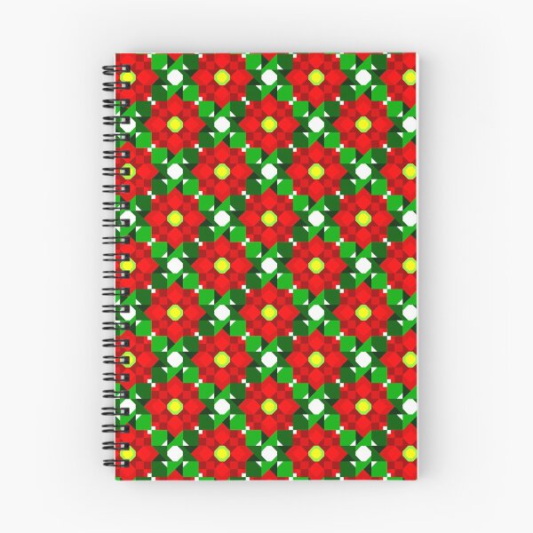 Item preview, Geometric Pointsettias designed and sold by Sheila Pressley.