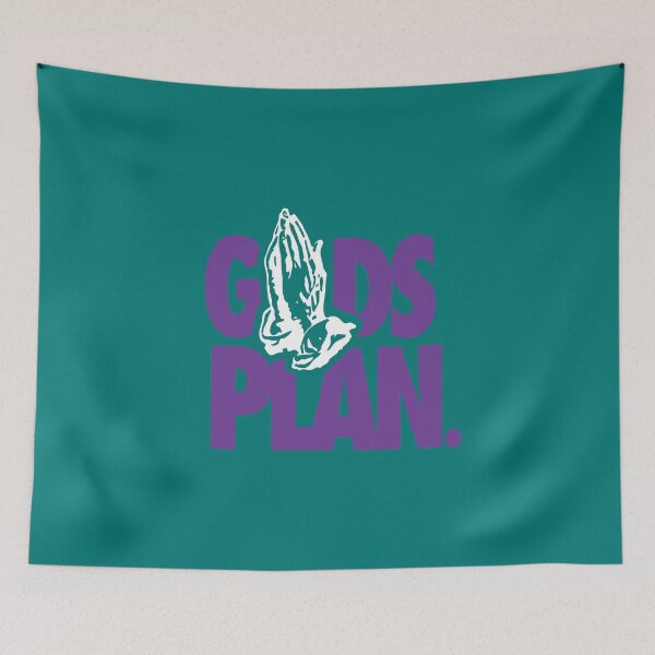 Item preview, Air Jordan 1 Court Purple shirt  Gods Plan - Retro 1 High OG Court Purple black designed and sold by WollLDshop.
