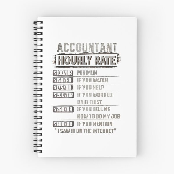 Item preview, accountant hourly rate designed and sold by princegiri.