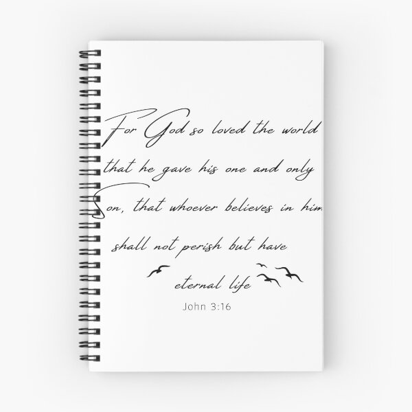 Item preview, Christian quote John 3:16 For God so loved the world designed and sold by pureheartvision.