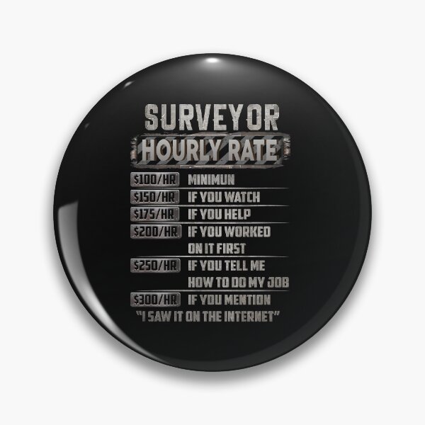 Item preview, surveyor  hourly rate designed and sold by princegiri.