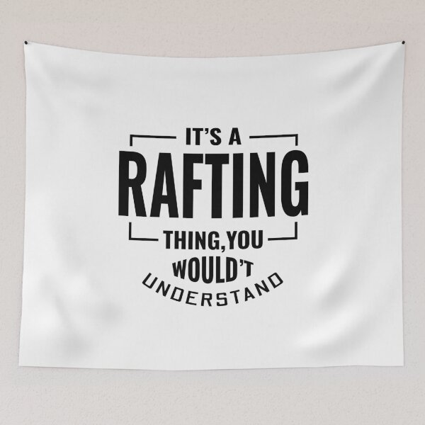 Item preview, Rafting Team Raft White Water Rafter Paddle Gift designed and sold by TastefulTees.