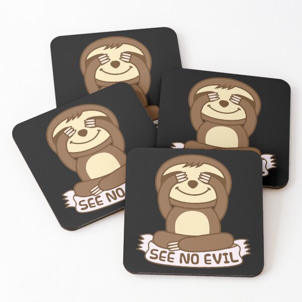 Item preview, Sloth See No Evil designed and sold by plushism.