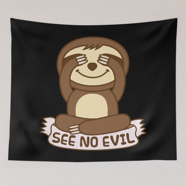Item preview, Sloth See No Evil designed and sold by plushism.