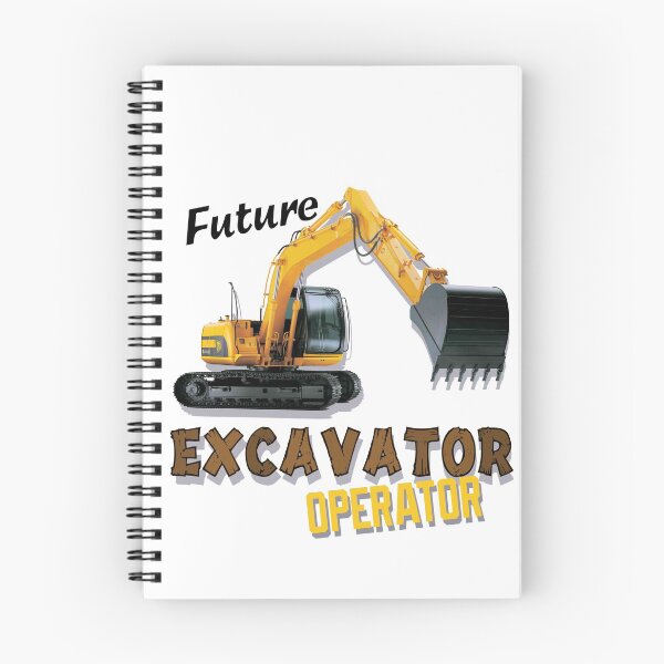 Item preview, Future Excavator Operator Boys Construction designed and sold by lorrinani.
