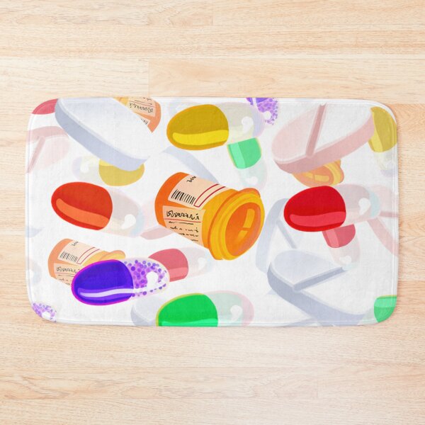 Item preview, SPILL PILLS PATTERN designed and sold by Deathoftheself.