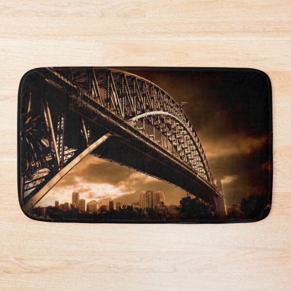 Item preview, Sydney Harbour Bridge, Sepia Tone Photo designed and sold by OzzieClothingC0.