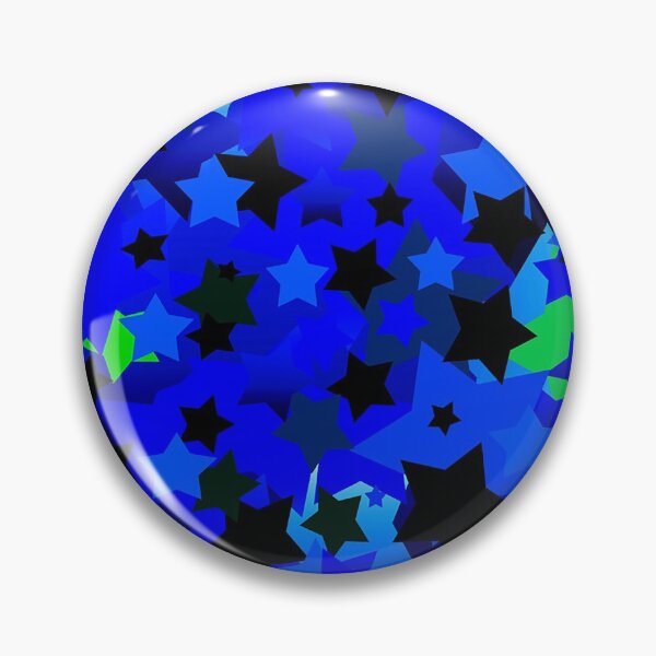 Item preview, Punk Rock Stars Blue designed and sold by blakcirclegirl.