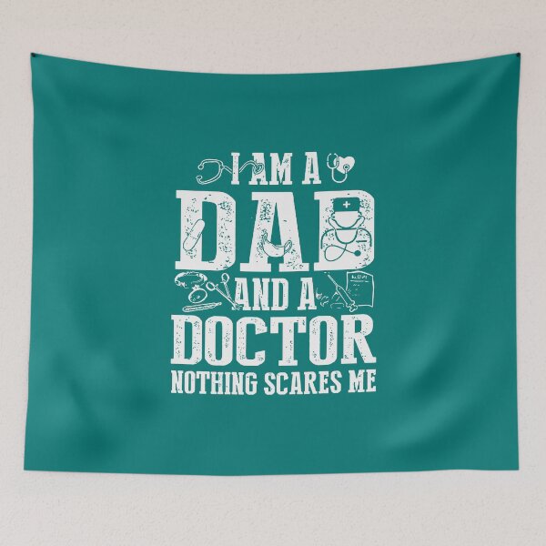 Item preview, I_m A Dad and A Doctor Nothing Scares Me Father_s Day Gift designed and sold by WollLDshop.